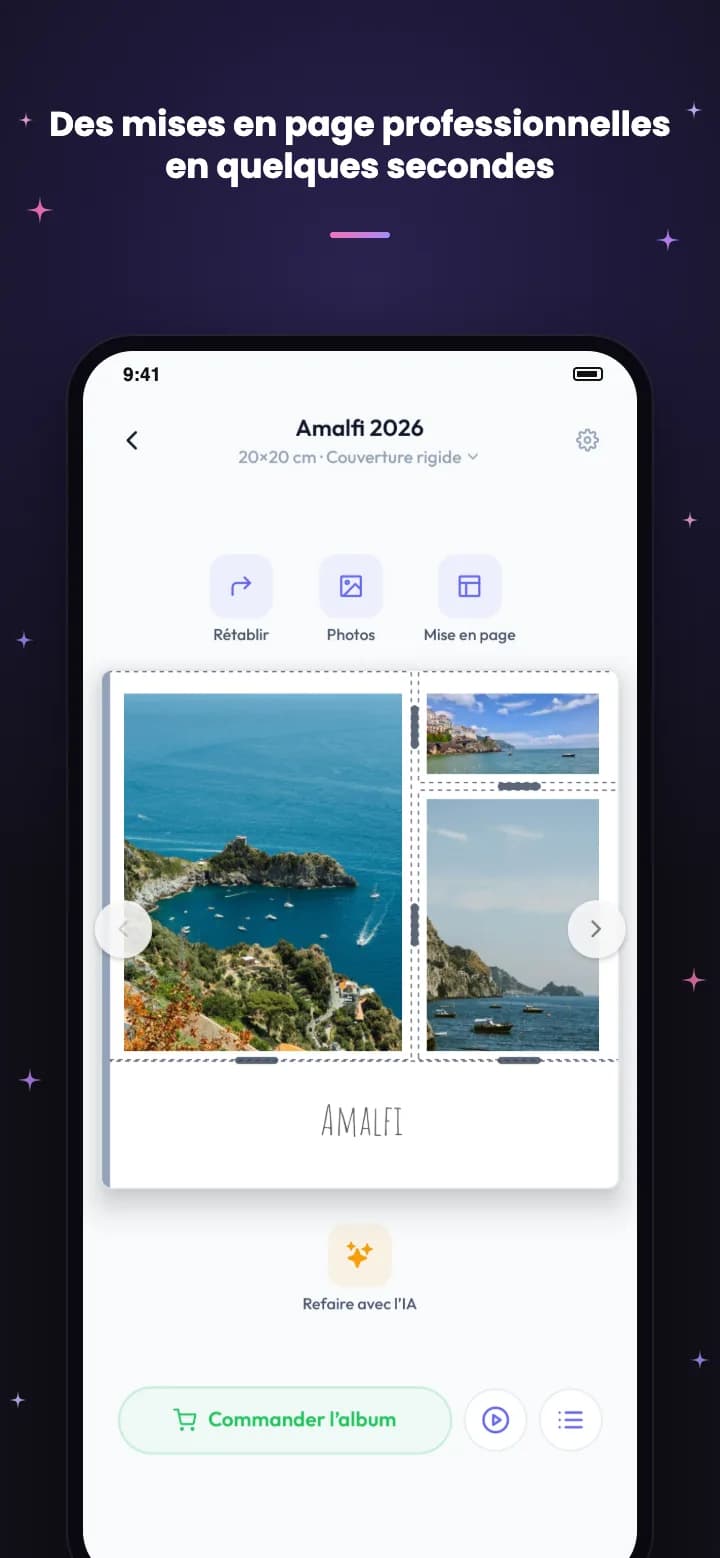 App Tangible : des mises en page professionnelles en quelques secondes